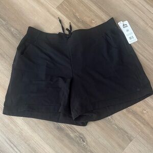 RBX Women's Black Athletic Shorts